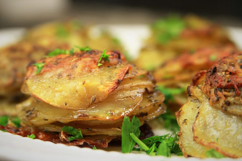 MIL FOLHAS DE BATATA AO FORNO