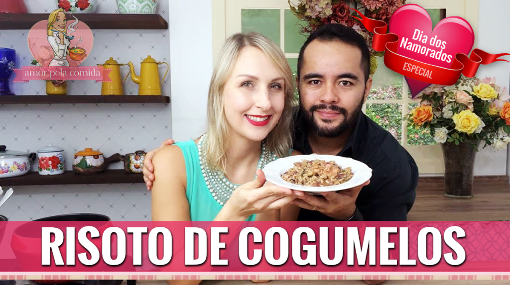 RISOTO INFALÍVEL DE COGUMELOS