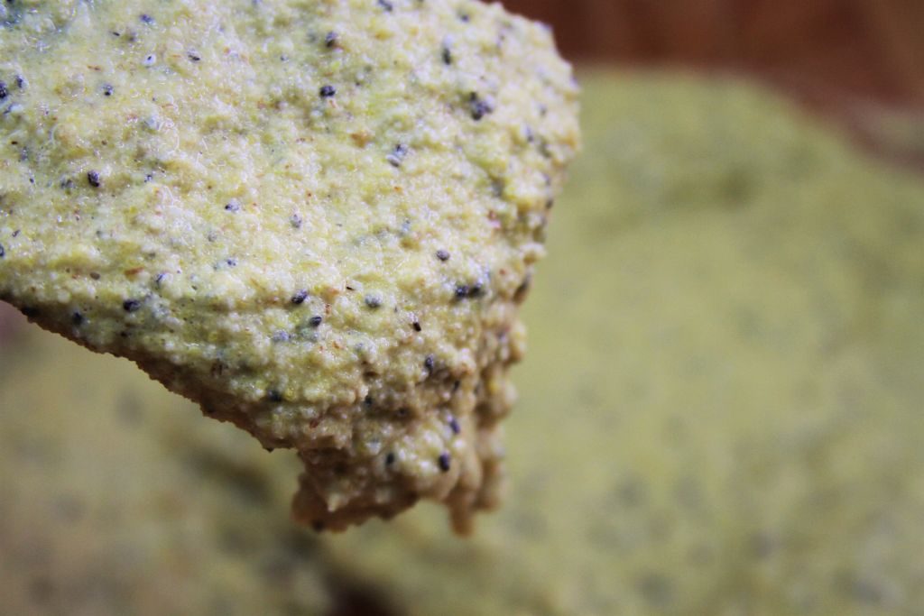 Textura massa pão de milho com amaranto, chia e psyllium - Amor Pela Comida