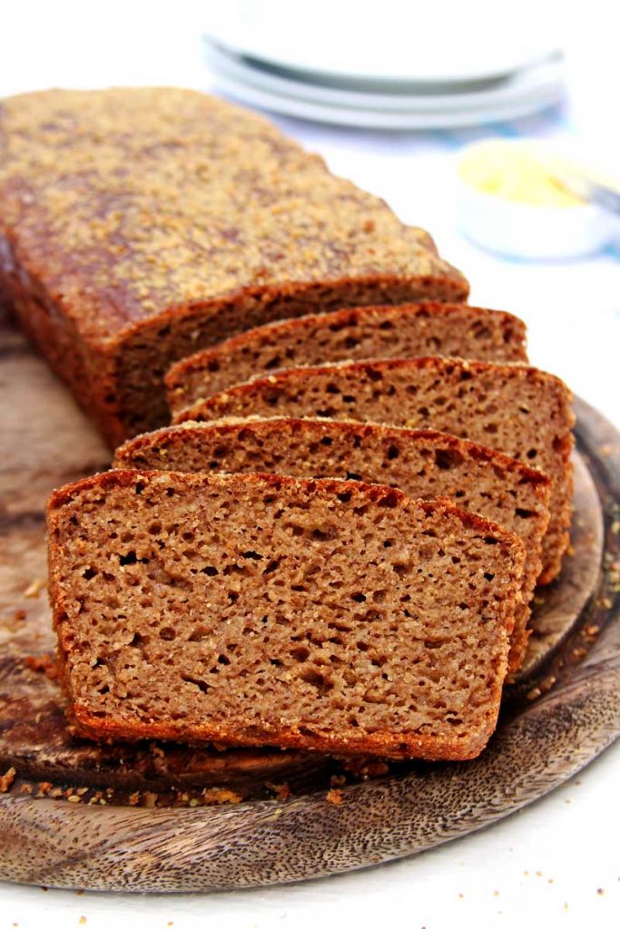 Pão australiano fit sem glúten, sem lactose muito simples de prepara e super nutritivo!