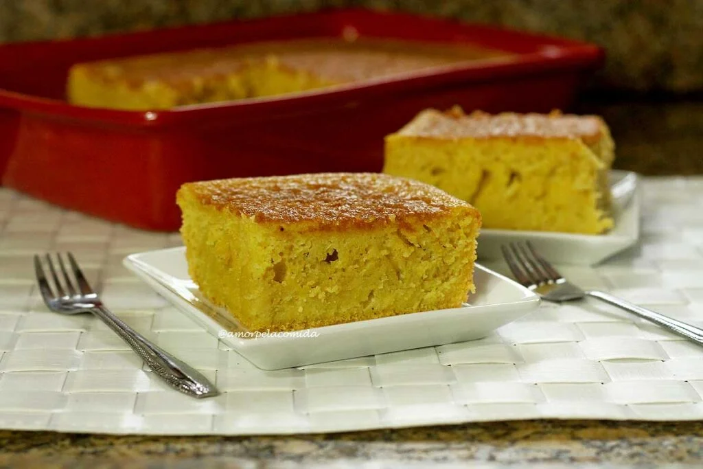 BOLO DE MILHO DE LATA DE LIQUIDIFICADOR FOFINHO SEM FARINHA SEM LEITE -  Receitas saudáveis com a Chef Susan Martha